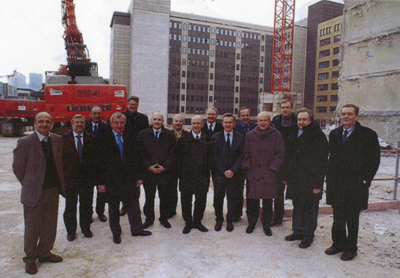10 février 2010  Chantier de reconstruction du siège de Nanterre