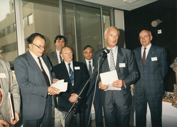 29 avril 1987  Inauguration agence de CHAMALIERES