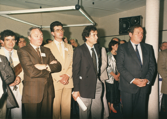 3 juin 1987  Inauguration agence d'AVIGNON