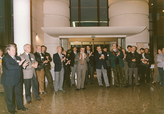 22 janvier 1991  Inauguration antenne de BAYONNE