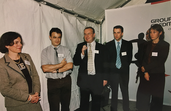 12 février 2003  Inauguration agence de NIMES