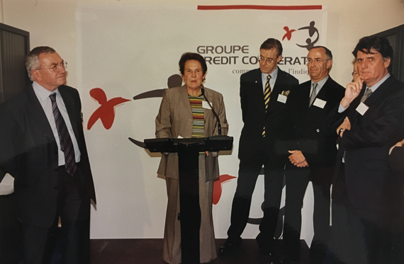 Avril 2002  Inauguration agence NATION  BTPB CC 