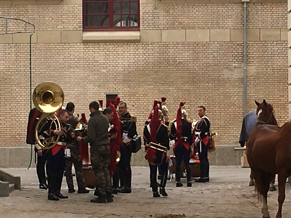 Garde Républicaine Caserne des Célestins - 16 avril 2019