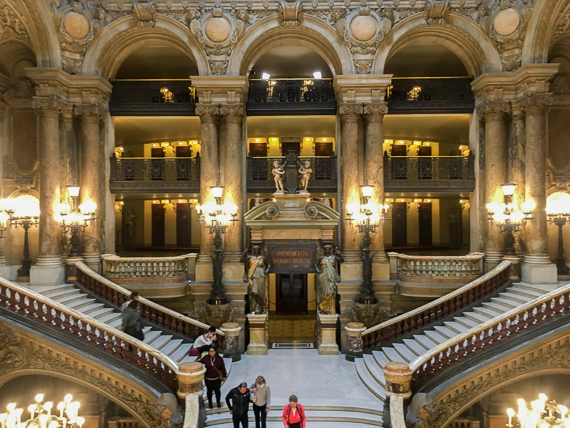 Visite Opéra National de Paris - Palais Garnier (1875) - 28 mars 2017