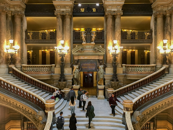 Visite Opéra National de Paris - Palais Garnier (1875) - 28 mars 2017