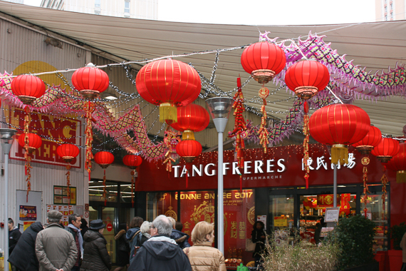 A la découverte du quartier chinois Paris XIIIe   31 janvier 2017