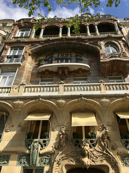 Art Nouveau -Immeuble Lavirotte construit en 1901 par Jules Lavirotte